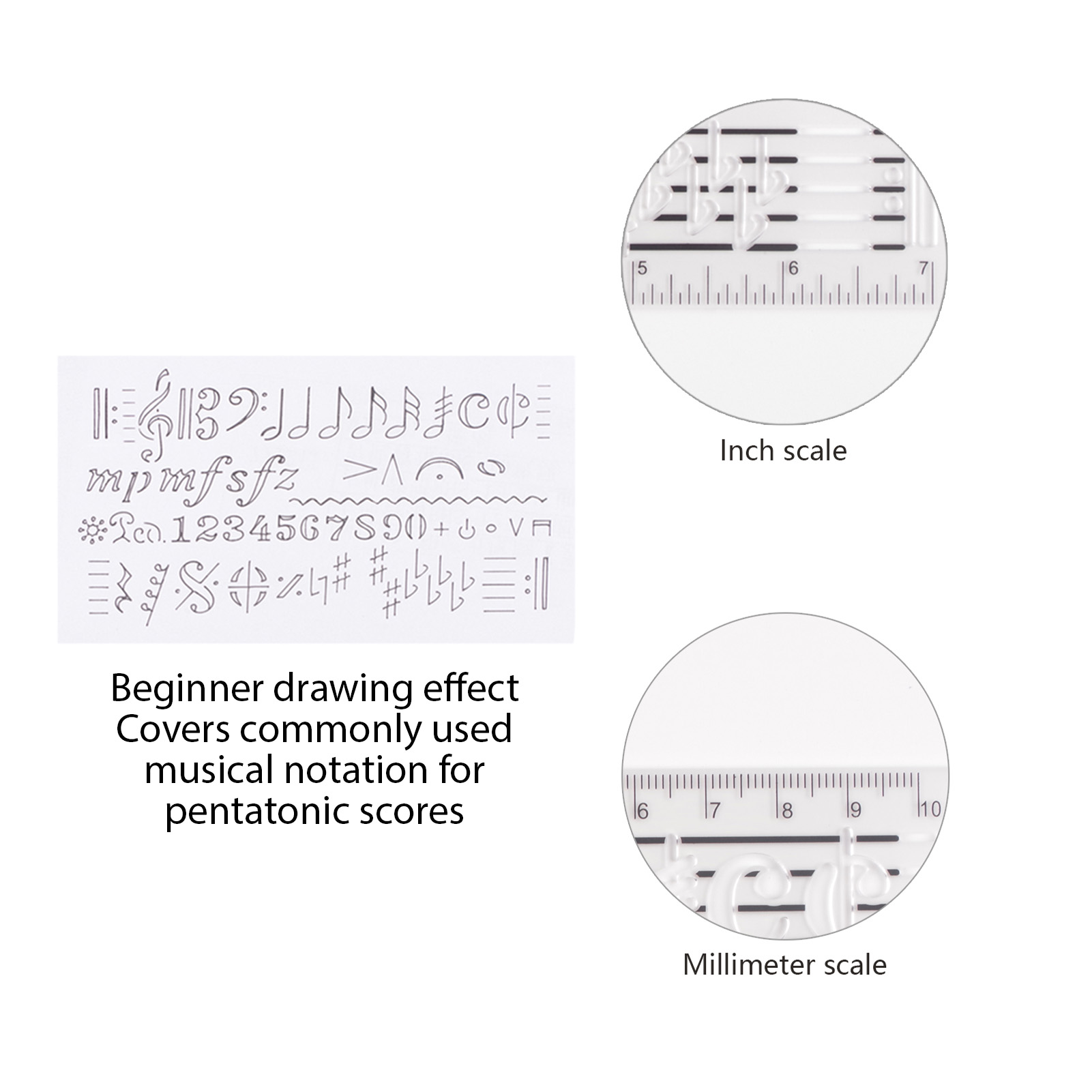 Composer Template Sheet Music  - Ruler Set Transparent recensione e prezzo