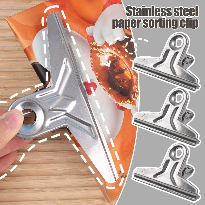 Extra Large Bulldog Paper Bind - Binder Clip Assorted recensione e prezzo