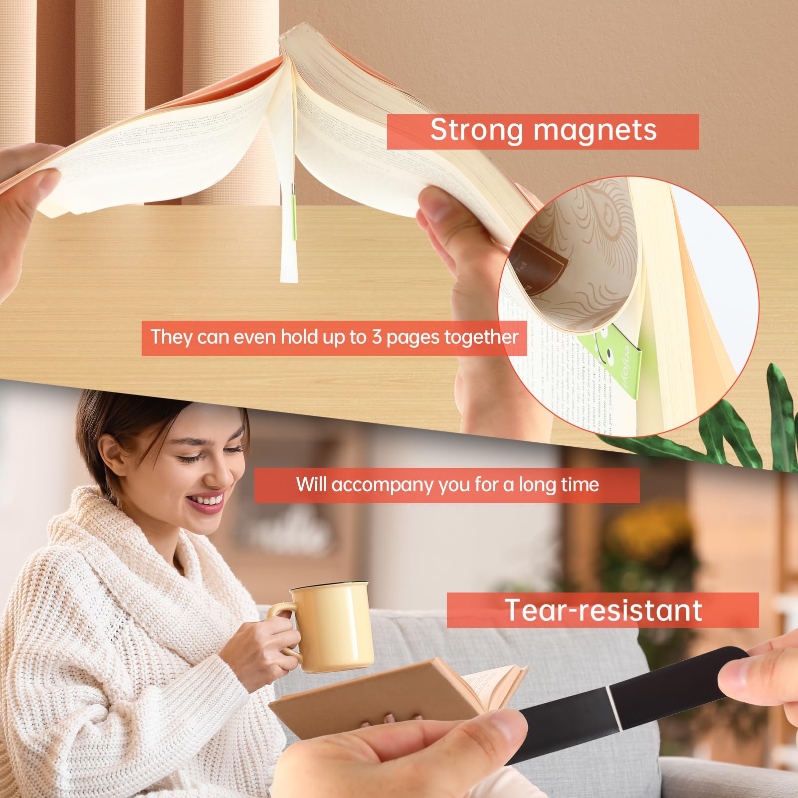 18pcs/30pcs Magnetic Bookmarks - Bookmark Magnetic Clip recensione e prezzo