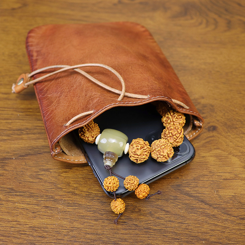 Handmade Retro Style Cowhide M - Tan Stationery & Office Supply recensione e prezzo