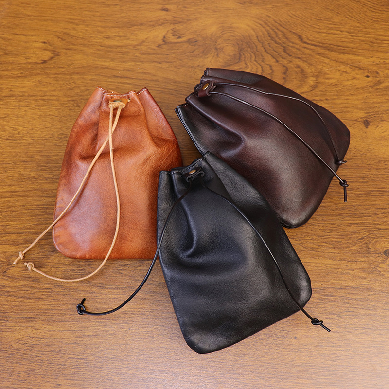 Handmade Retro Style Cowhide M - Tan Stationery & Office Supply recensione e prezzo