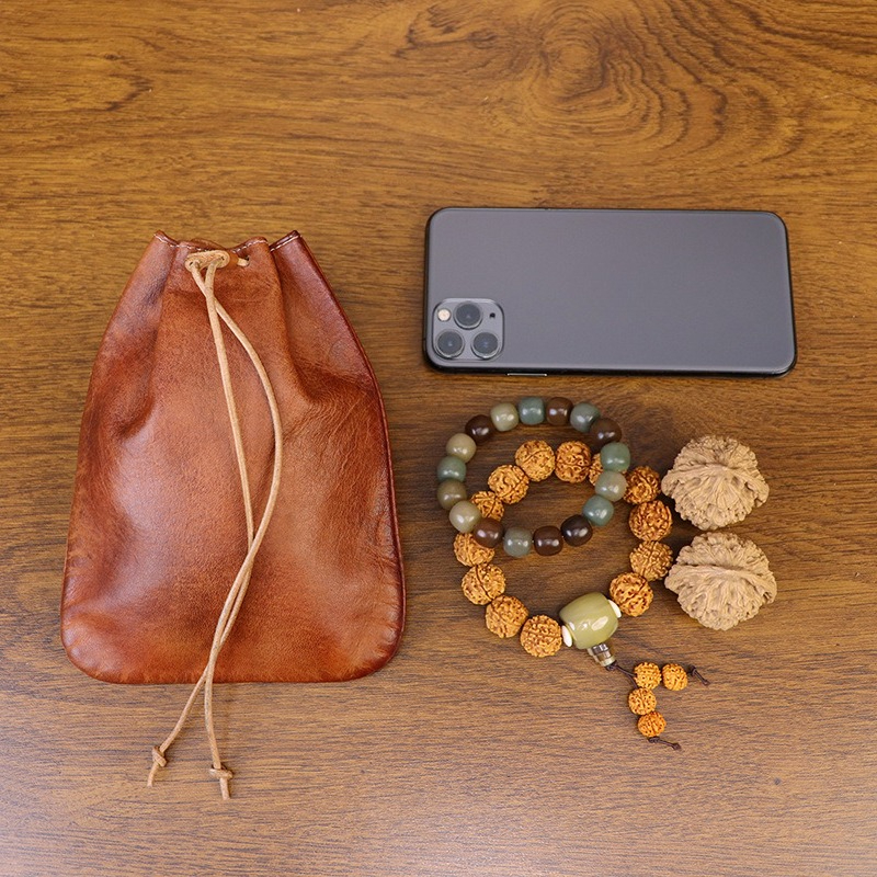 Handmade Retro Style Cowhide M - Tan Stationery & Office Supply recensione e prezzo