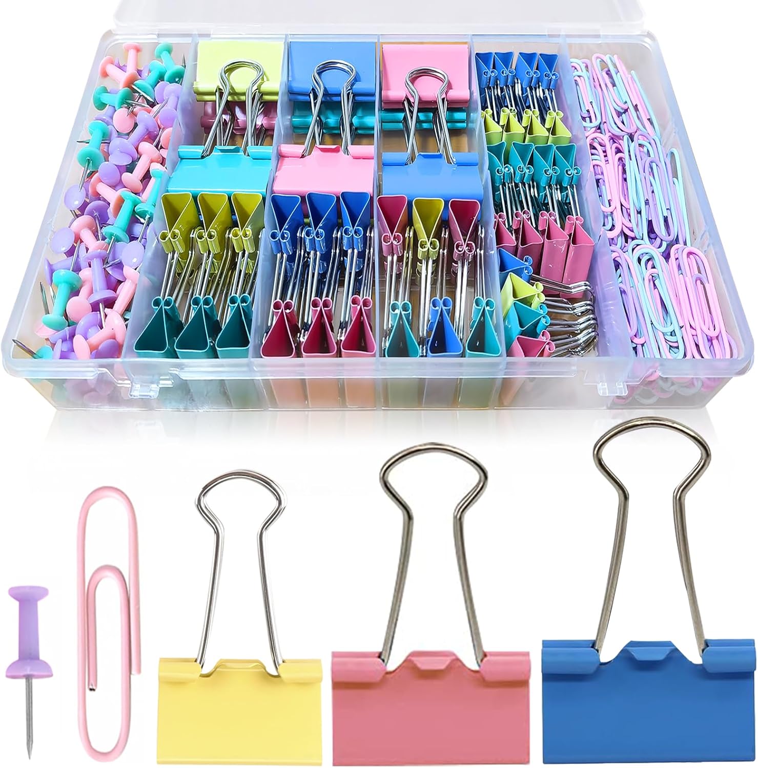 Colored Paper Clips and Binder - Binder Clip Assorted recensione e prezzo