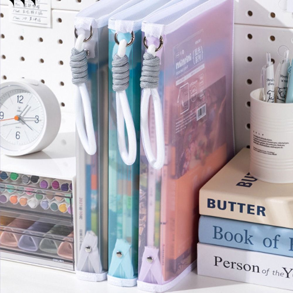Portable Transparent A4 Zipper - Is Stationery Office Supply recensione e prezzo