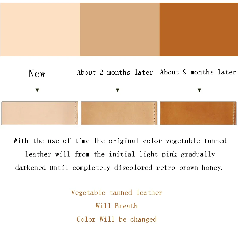 Fromthenon Vegetable Tanned Ge - Tan Stationery & Office Supply recensione e prezzo