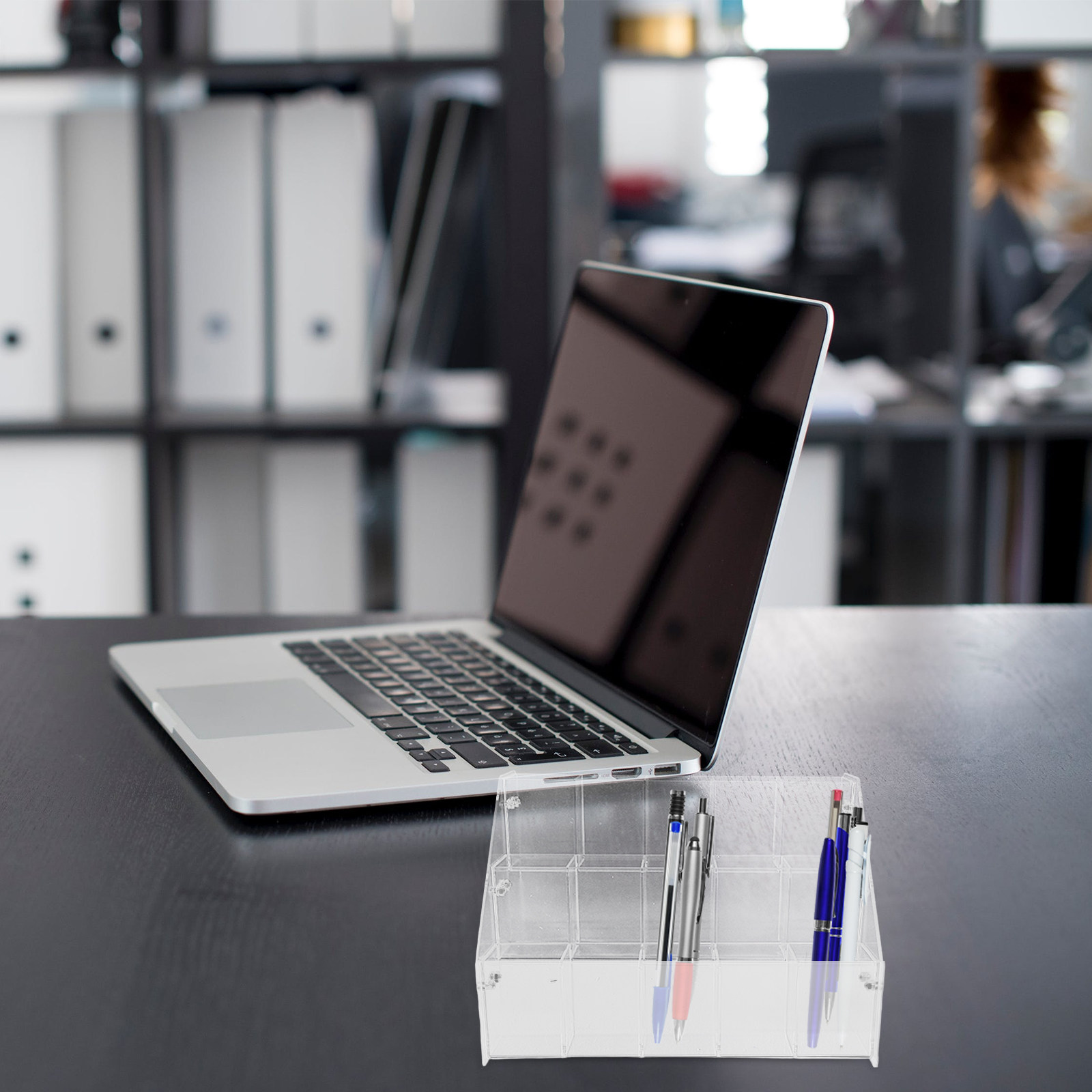 Acrylic Pen Display Stand Clea - Stationery And Office Supply Stores recensione e prezzo