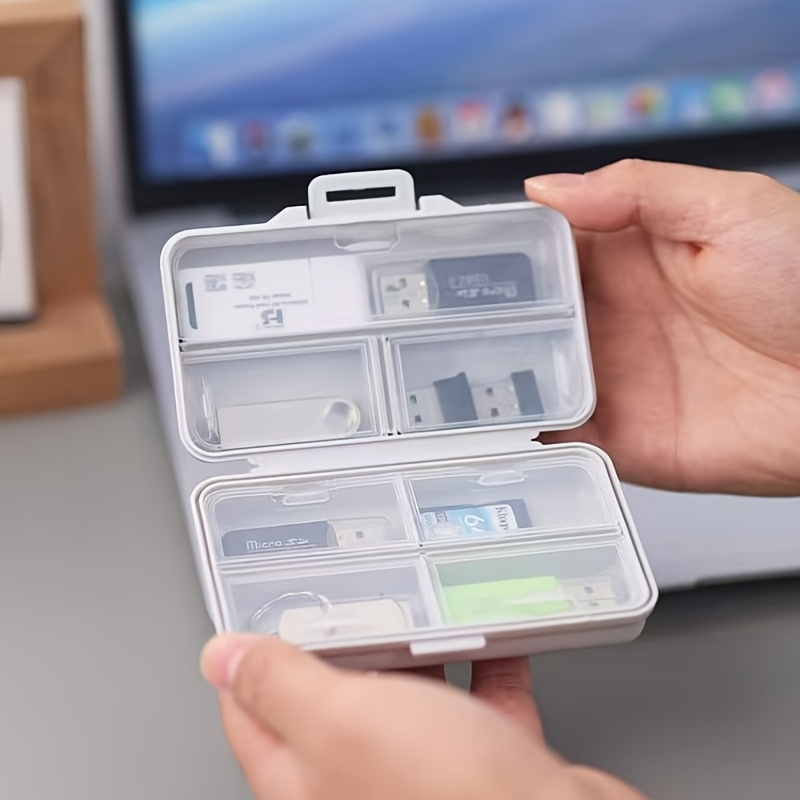 1PC USB Storage Box with Compa - Stationery And Office Supply Stores recensione e prezzo