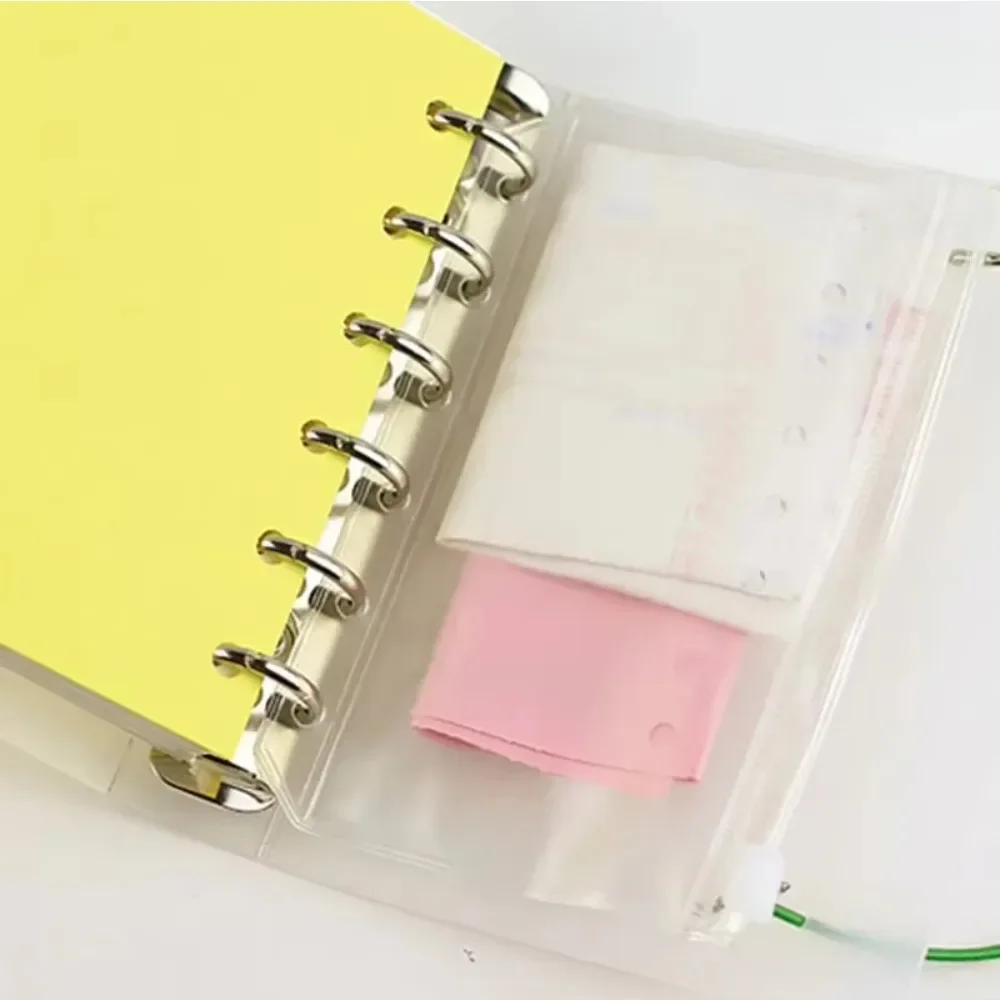 10Pcs  A5 A6 A7 Binder Pocket  - Portfolio Folder Zip recensione e prezzo