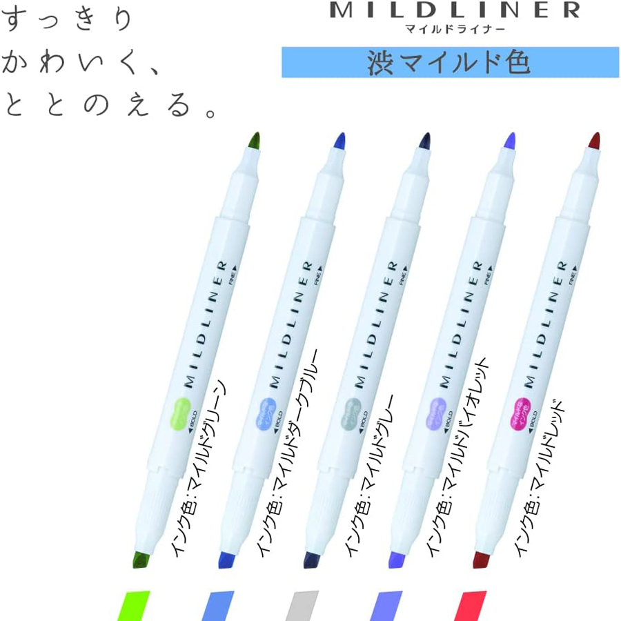 Japan ZEBRA Highlighter Pen Ne - Highlighter Set Pastel recensione e prezzo
