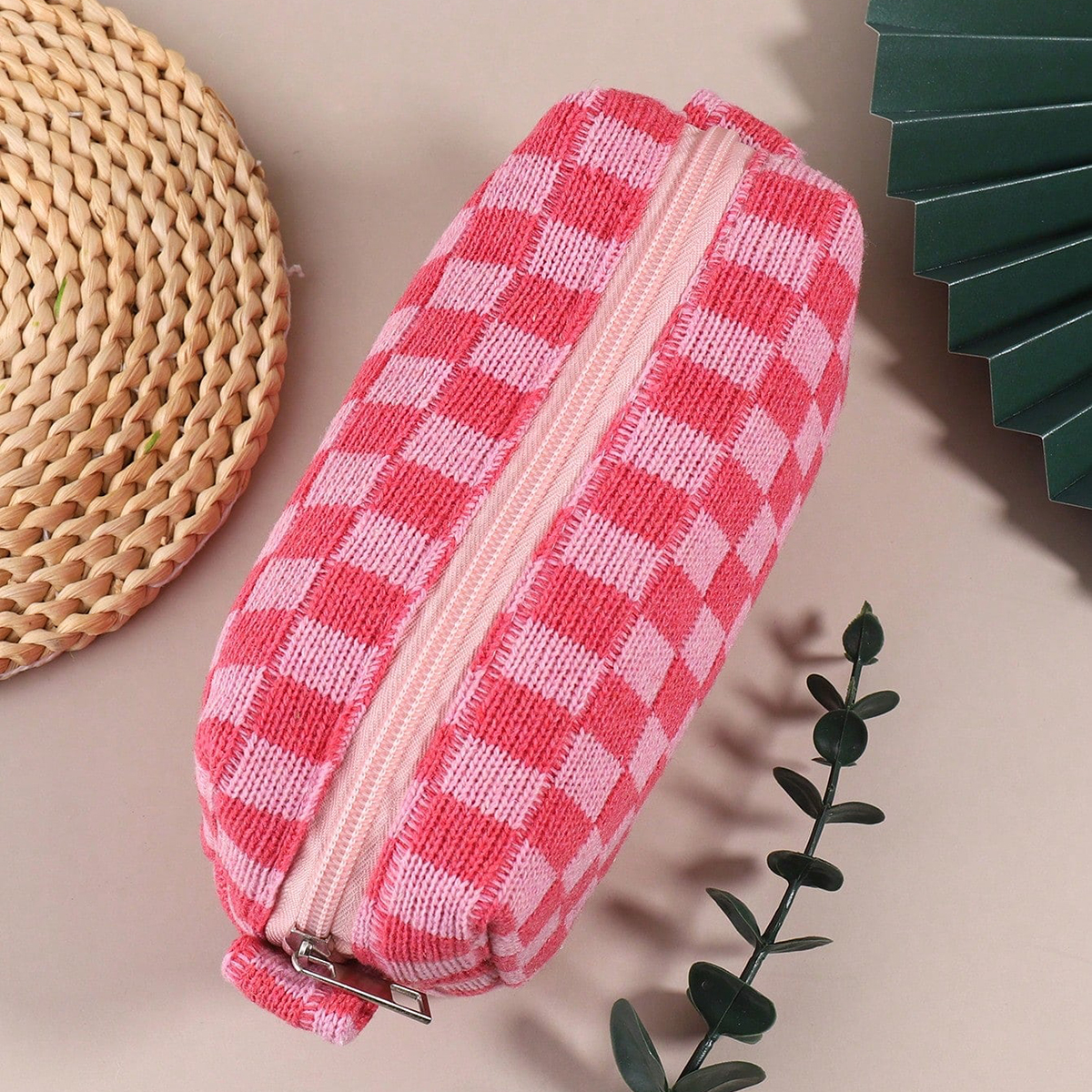 1PC Pink Checkered Single-Laye - Stationery And Office Supply Stores recensione e prezzo