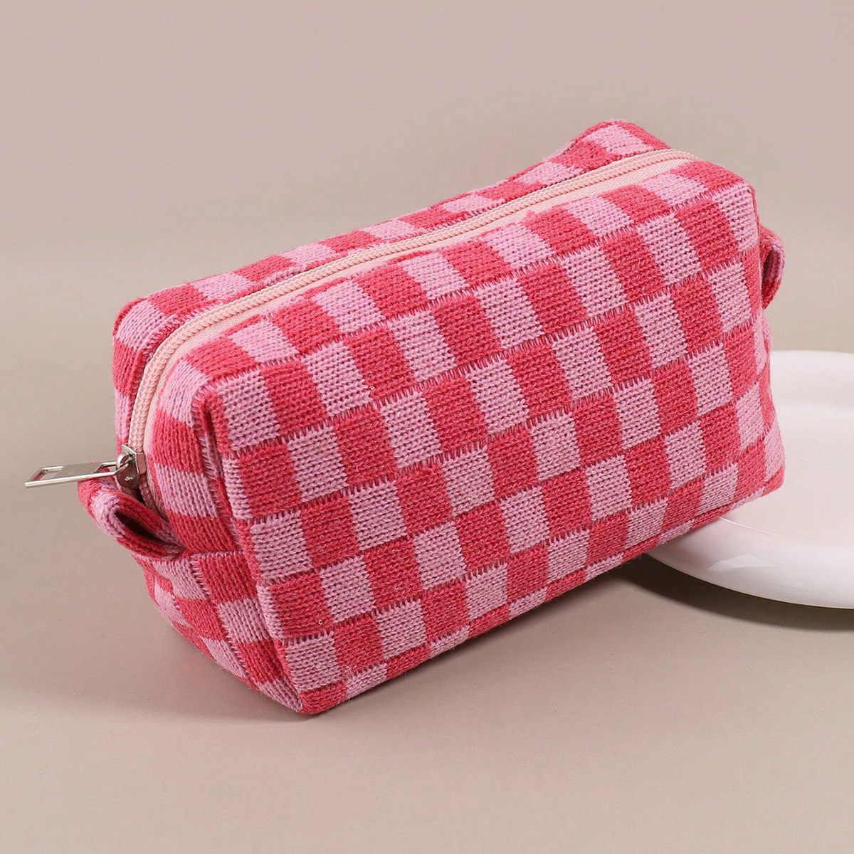1PC Pink Checkered Single-Laye - Stationery And Office Supply Stores recensione e prezzo