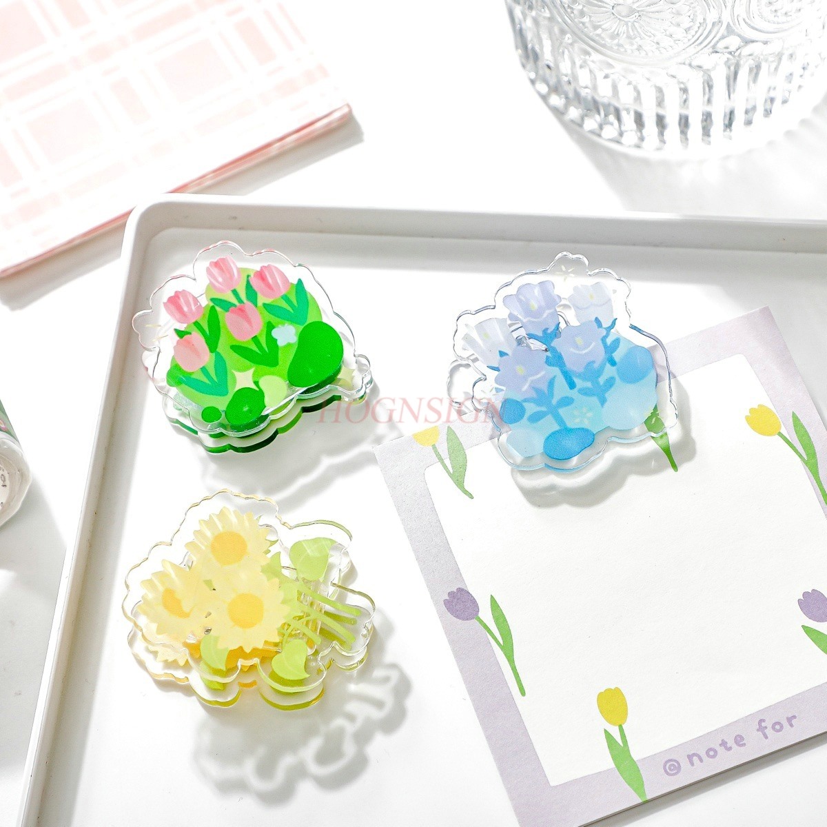 1pcs Afternoon Garden Acrylic  - Is Stationery Office Supply recensione e prezzo