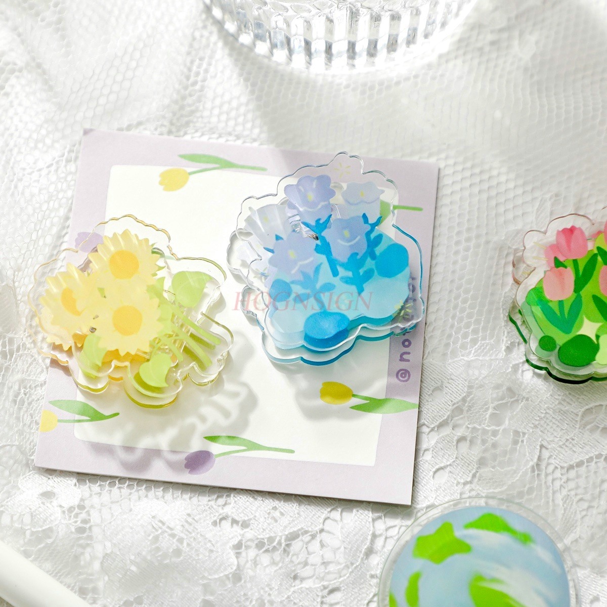 1pcs Afternoon Garden Acrylic  - Is Stationery Office Supply recensione e prezzo