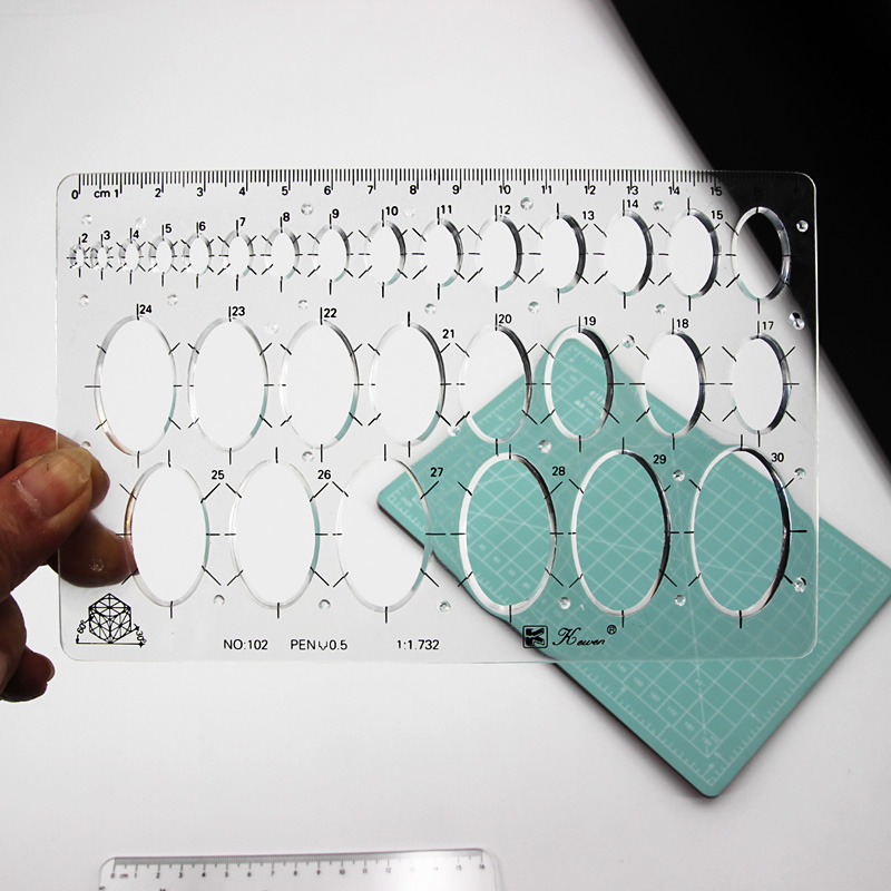 Transparent drawing size squar - Ruler Set Transparent recensione e prezzo