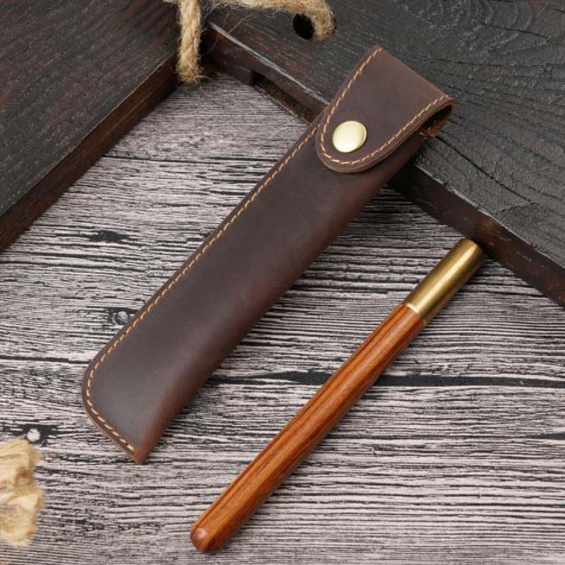 1pc Pen Bag Leather Packaging  - Stationery Supplies Business recensione e prezzo
