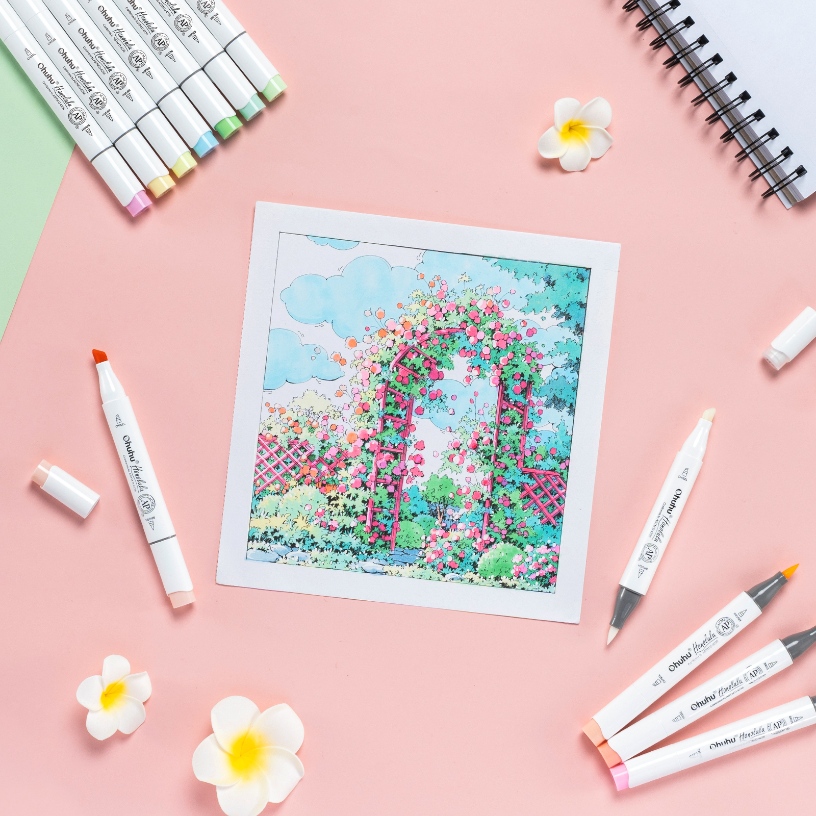 Ohuhu Honolulu 48 Pastel Color - Highlighter Set Pastel recensione e prezzo