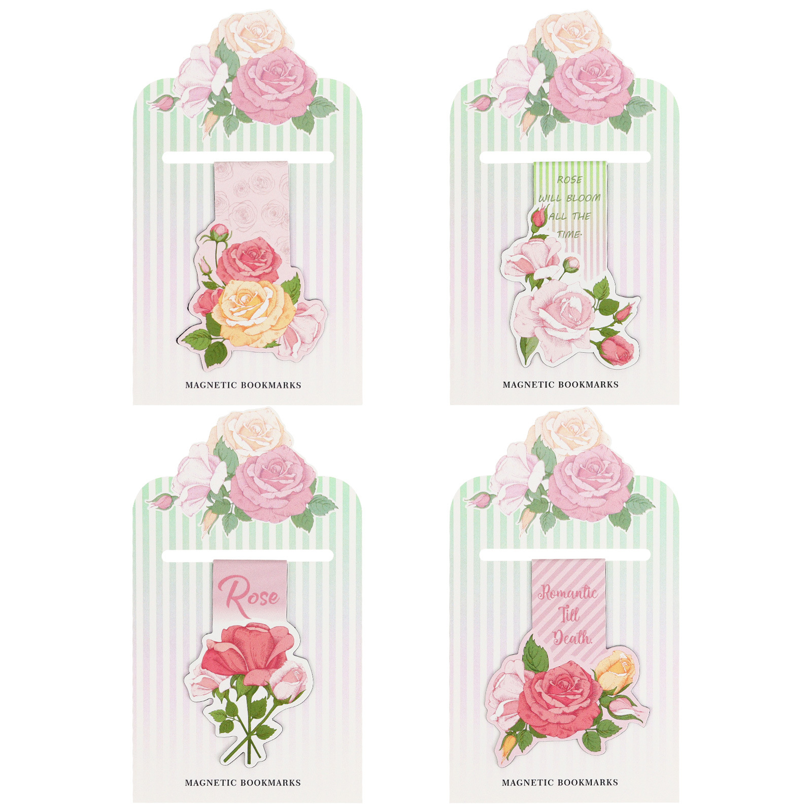 Pink Rose Blossom Alien Magnet - Bookmark Magnetic Clip recensione e prezzo