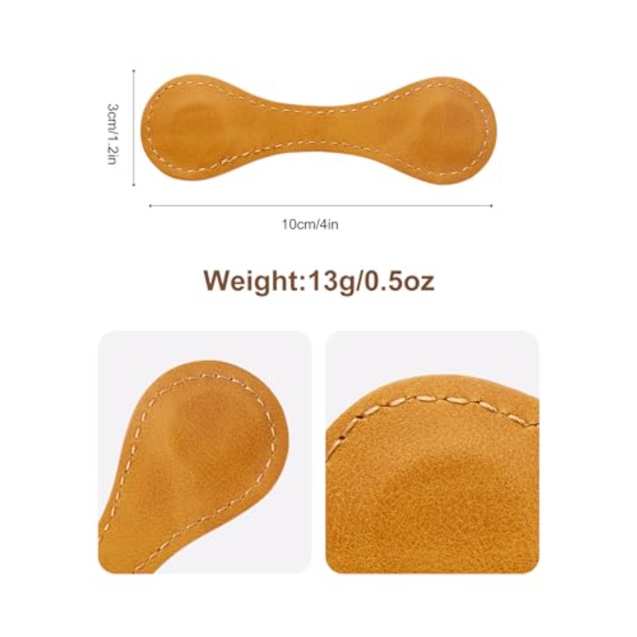 6 PCS Magnetic Leather Bookmar - Bookmark Magnetic Clip recensione e prezzo