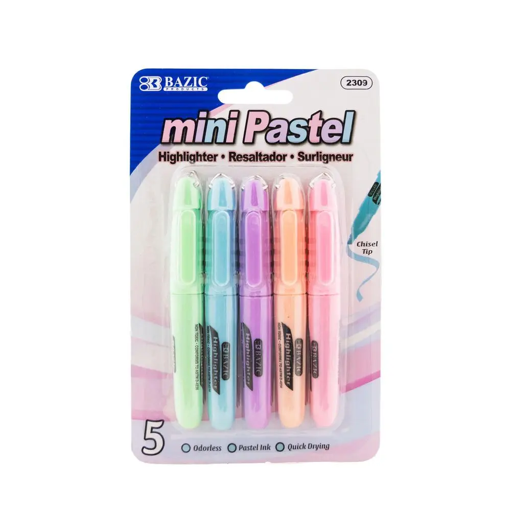 Mini Highlighter Pastel Color  - Highlighter Set Pastel recensione e prezzo
