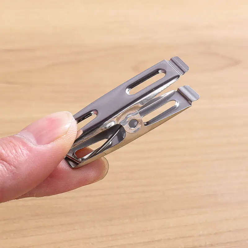 20pcs Stainless Steel Flat Mou - Binder Clip Assorted recensione e prezzo