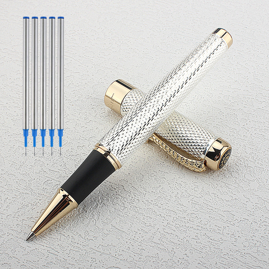 Jinhao 1200 Gold/Silver Metal  - Stationery Supplies Business recensione e prezzo