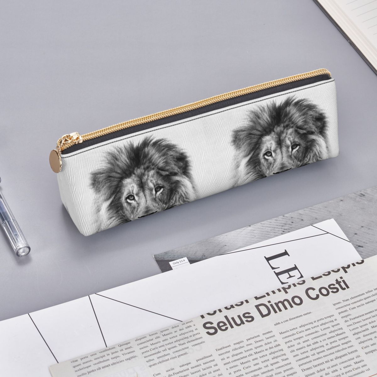 Lion Pencil Case for Kids Scho - Lion Stationery & Office Supply(Kunshan)Co.Ltd recensione e prezzo