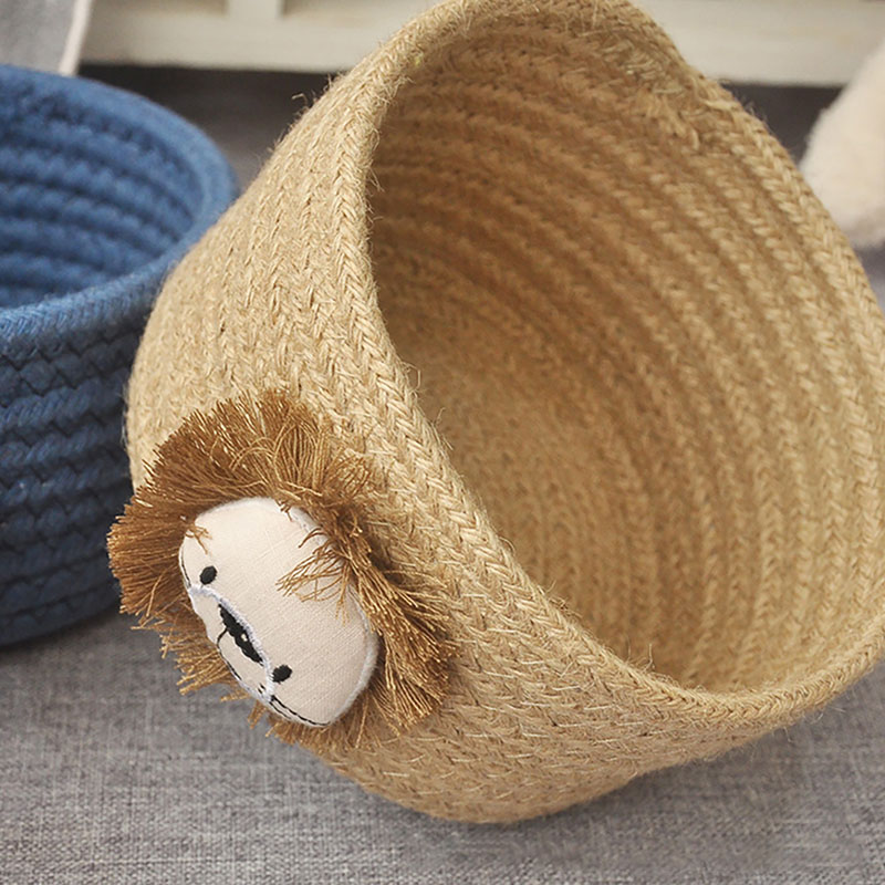 Cartoon Lion Woven Storage Bas - Lion Stationery & Office Supply(Kunshan)Co.Ltd recensione e prezzo