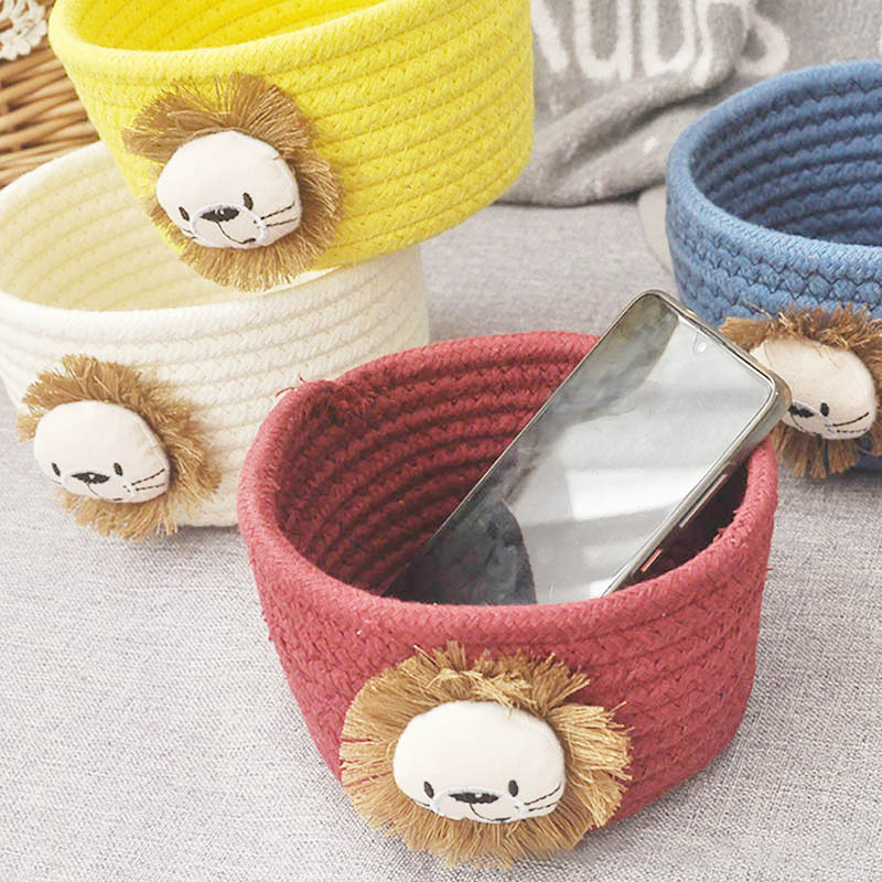 Cartoon Lion Woven Storage Bas - Lion Stationery & Office Supply(Kunshan)Co.Ltd recensione e prezzo