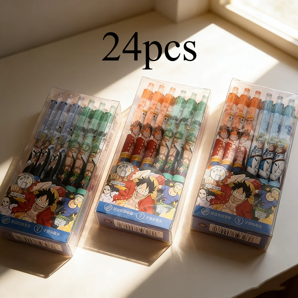 4/12/24Pcs  Anime One Piece Bl - Gel Ink Pen Set recensione e prezzo
