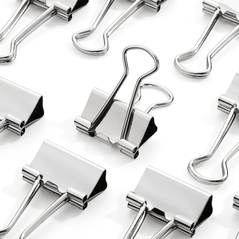 5-30Pcs Binder Clips File Meta - Is Stationery Office Supply recensione e prezzo