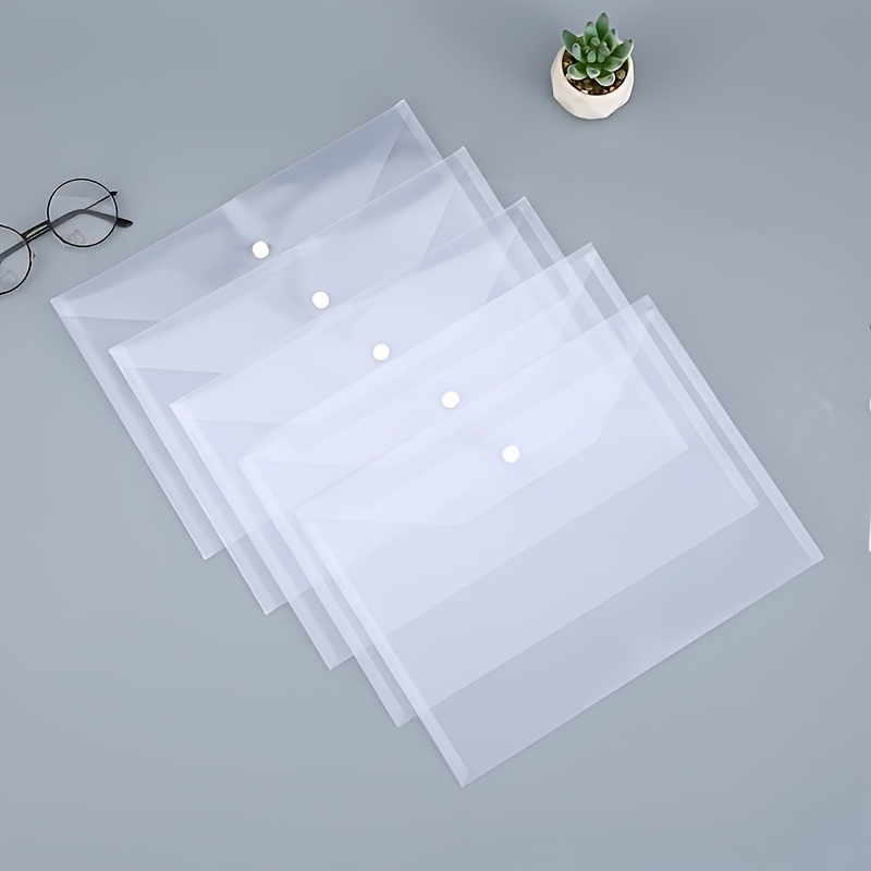 10pcs Transparent A4 Folders C - Is Stationery Office Supply recensione e prezzo