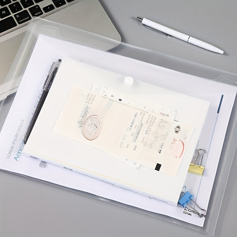 10pcs Transparent A4 Folders C - Is Stationery Office Supply recensione e prezzo