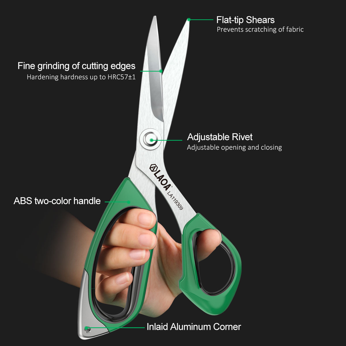 LAOA Stainless Steel Multi-Pur - Scissors Stainless Craft recensione e prezzo