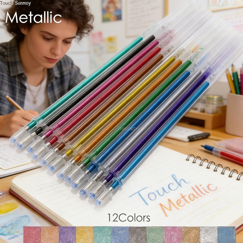 12-100 Color Gel Pen Refills S - Gel Ink Pen Set recensione e prezzo