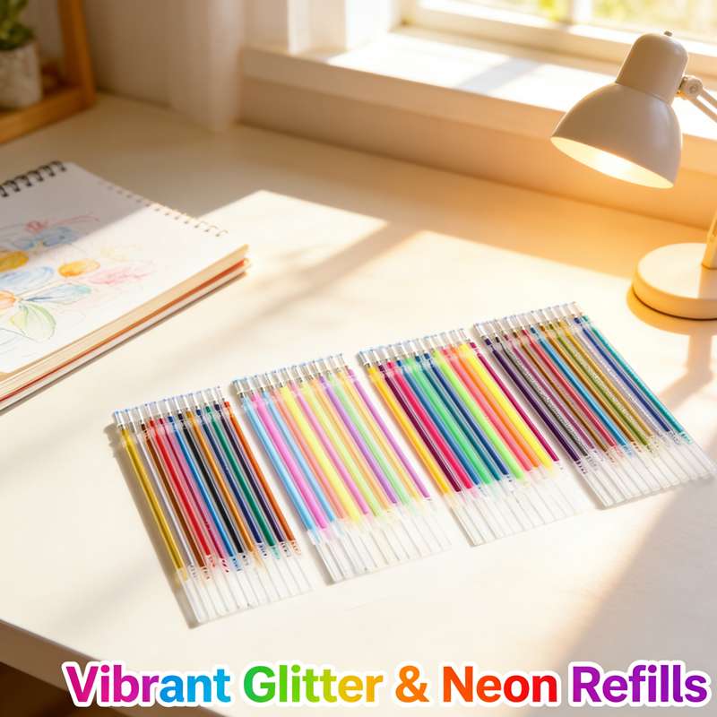 12-100 Color Gel Pen Refills S - Gel Ink Pen Set recensione e prezzo