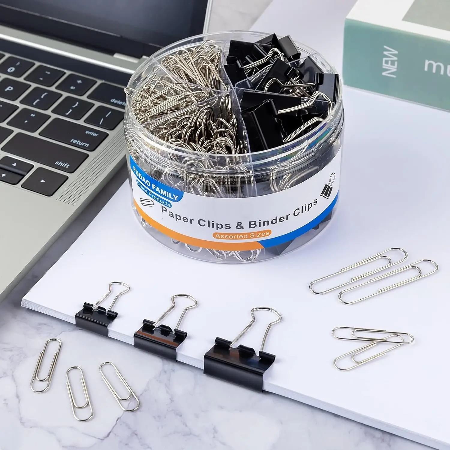 Paper Clips & Binder Clips, 34 - Binder Clip Assorted recensione e prezzo