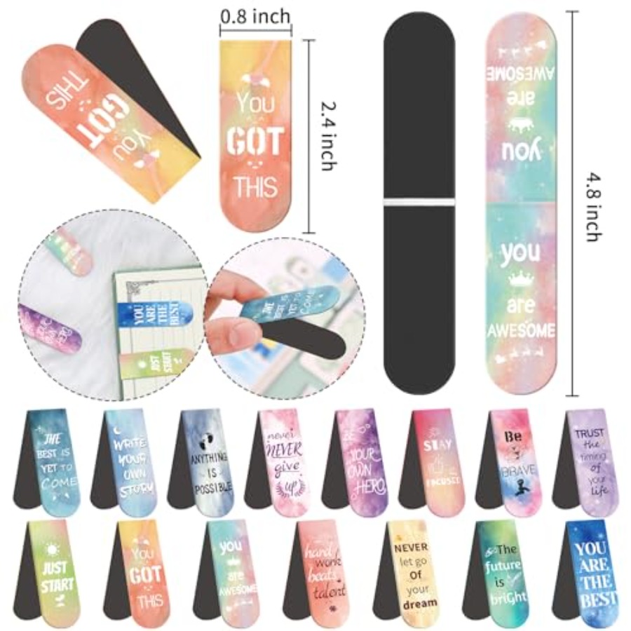 Magnetic Bookmarks - 15PCS Boo - Bookmark Magnetic Clip recensione e prezzo