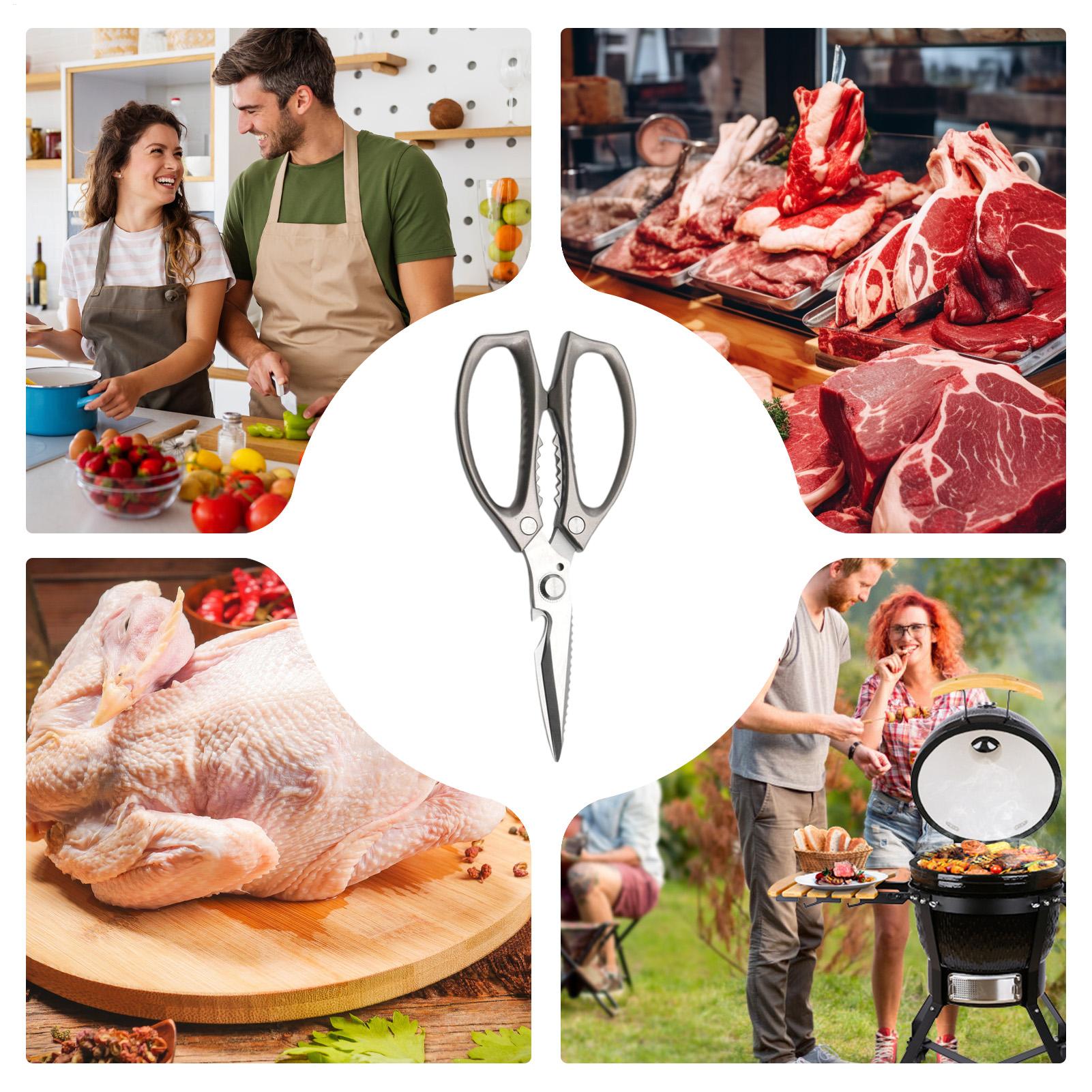 Food Scissors Stainless Steel  - Scissors Stainless Craft recensione e prezzo