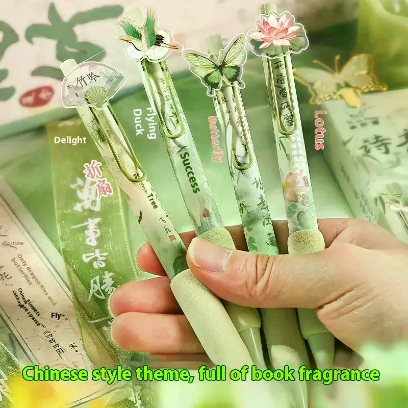 4PCS/Set Creative Soft Grip Ge - Gel Ink Pen Set recensione e prezzo