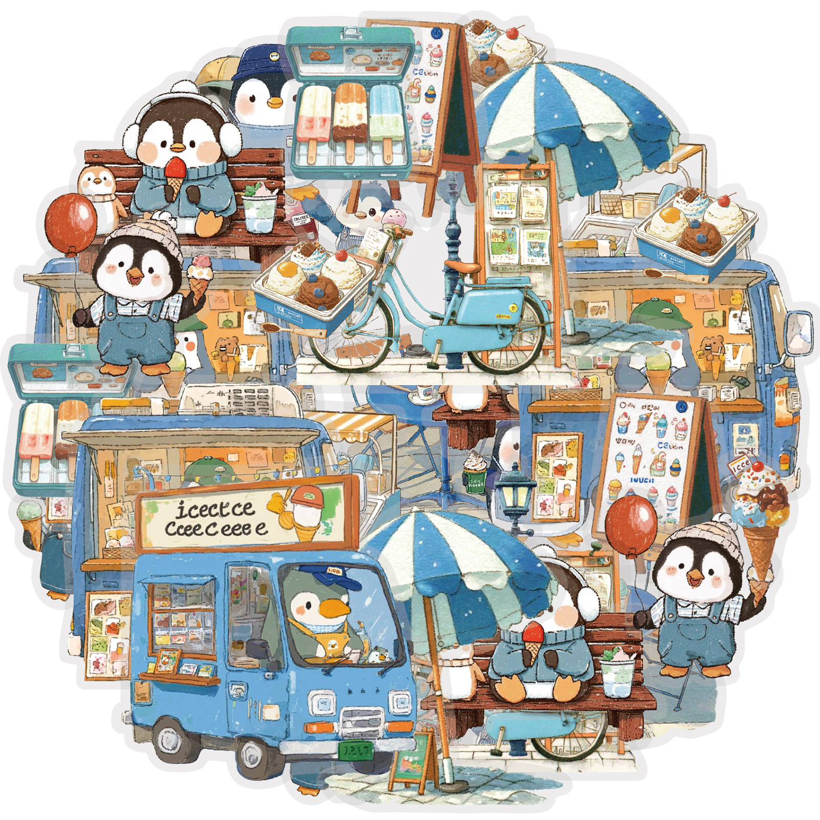 Etori Life 15Pcs Cute Penguin  - Stationery And Office Supply Stores recensione e prezzo