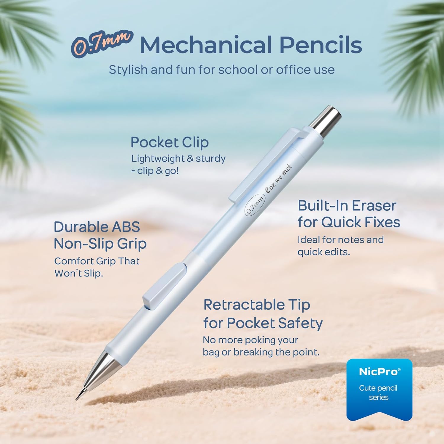 4 Pack Pastel 0.7mm Mechanical - Highlighter Set Pastel recensione e prezzo