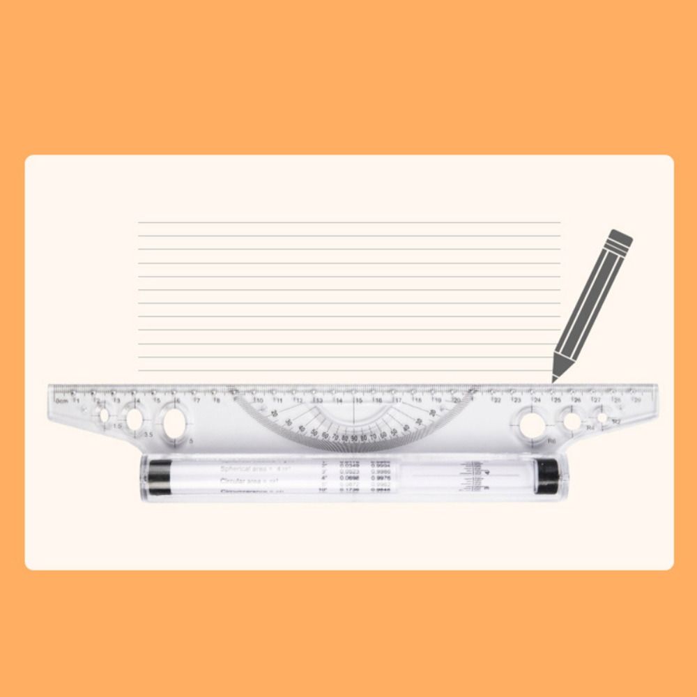 Professional Plastic Parallel  - Ruler Set Transparent recensione e prezzo