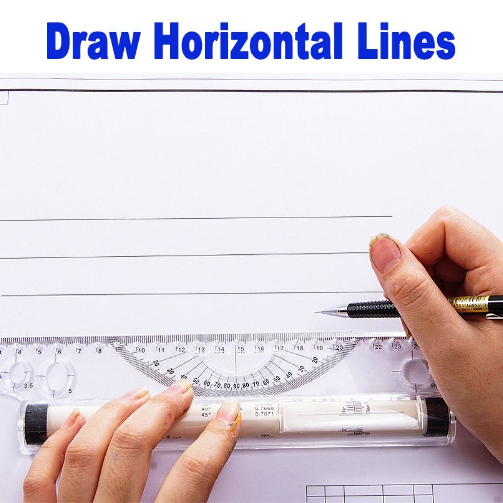 Professional Plastic Parallel  - Ruler Set Transparent recensione e prezzo