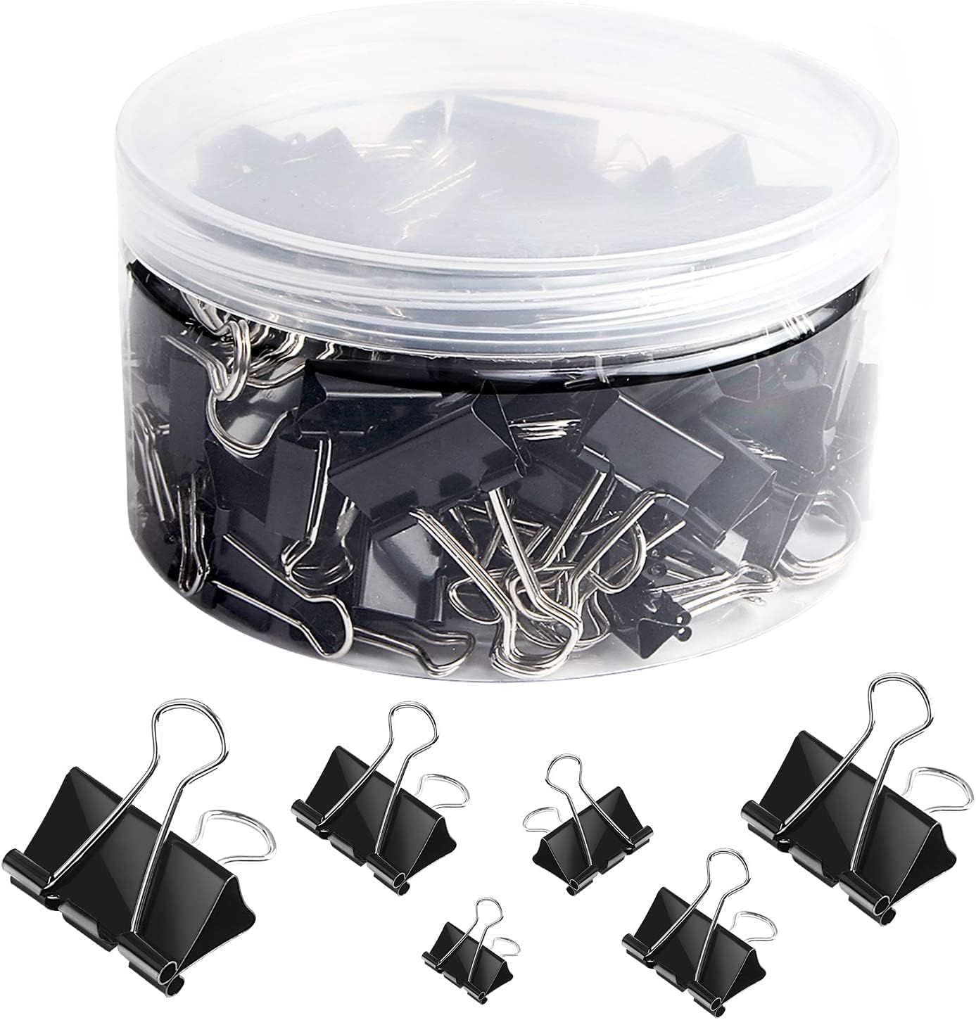 110 PCS Binder Clips Assorted  - Binder Clip Assorted recensione e prezzo