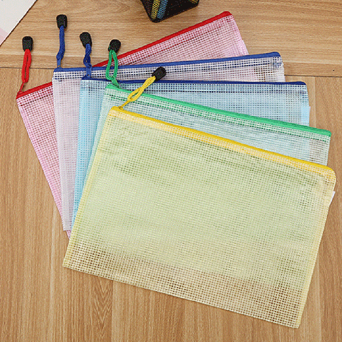5PCS Stationery Storage Folder - Portfolio Folder Zip recensione e prezzo