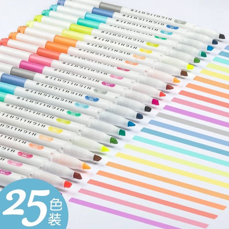 25 Colors ZhiPai Highlighters  - Highlighter Set Pastel recensione e prezzo