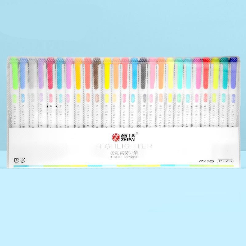 25 Colors ZhiPai Highlighters  - Highlighter Set Pastel recensione e prezzo