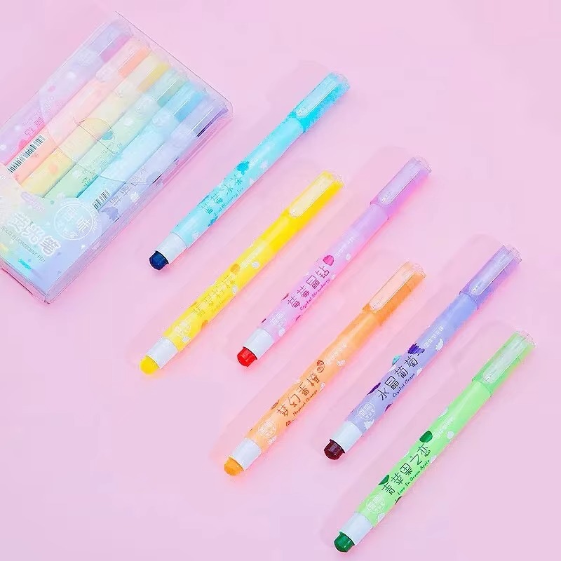 6 Colors/set Pastel Gel Highli - Highlighter Set Pastel recensione e prezzo