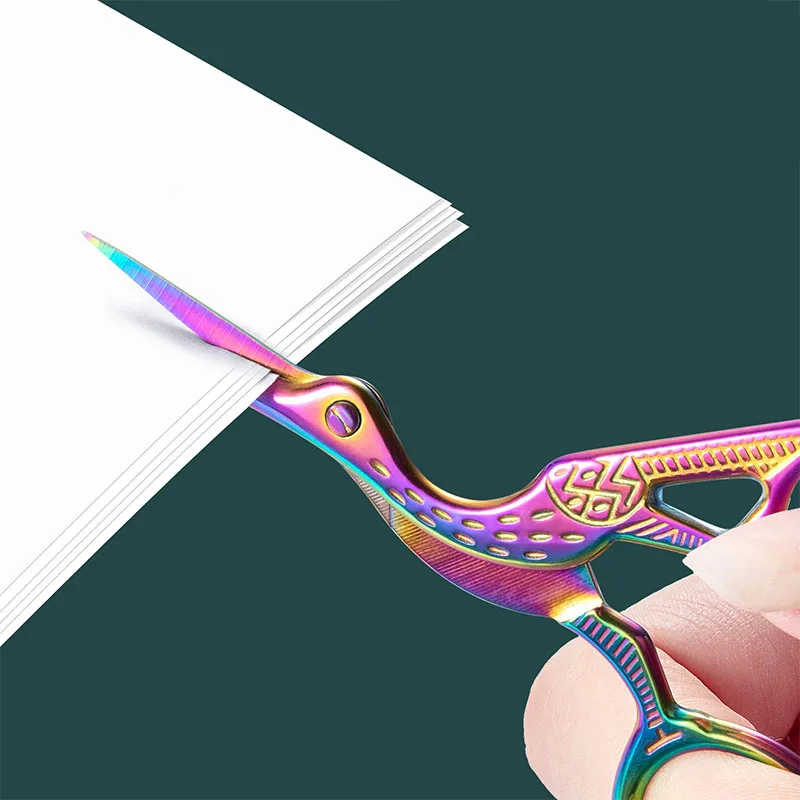 1PC Colorful Stainless Steel A - Scissors Stainless Craft recensione e prezzo